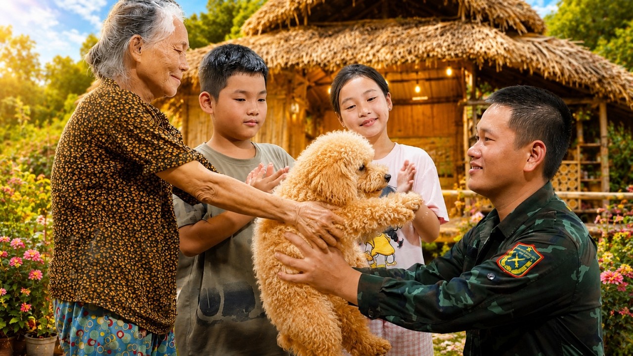 A Peaceful Day for the Veteran and His Daughter &ndash; The Neighbor Unexpectedly Brings a Special Gift