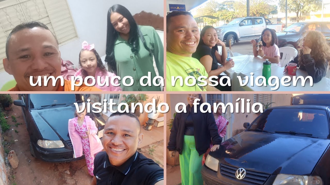 Visitando a família 