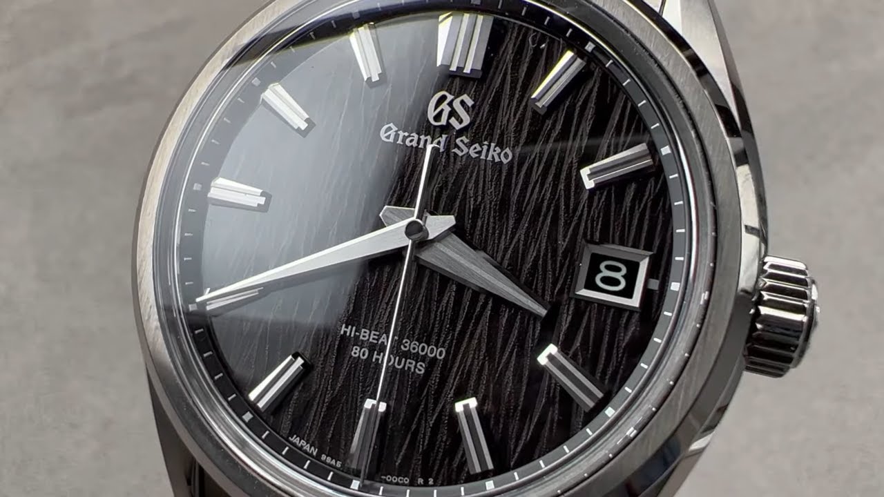 Grand Seiko Hi-Beat NIGHT Birch SLGH017 Grand Seiko Watch Review