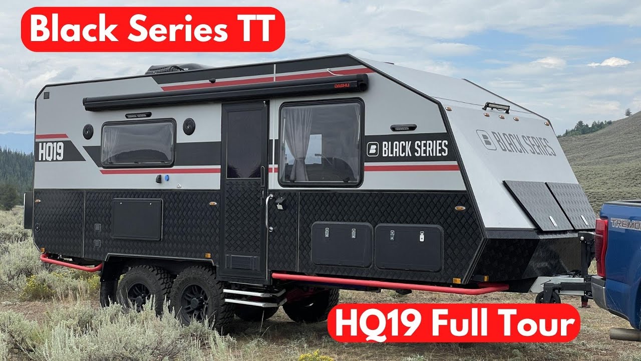 Black Series HQ19 Travel Trailer