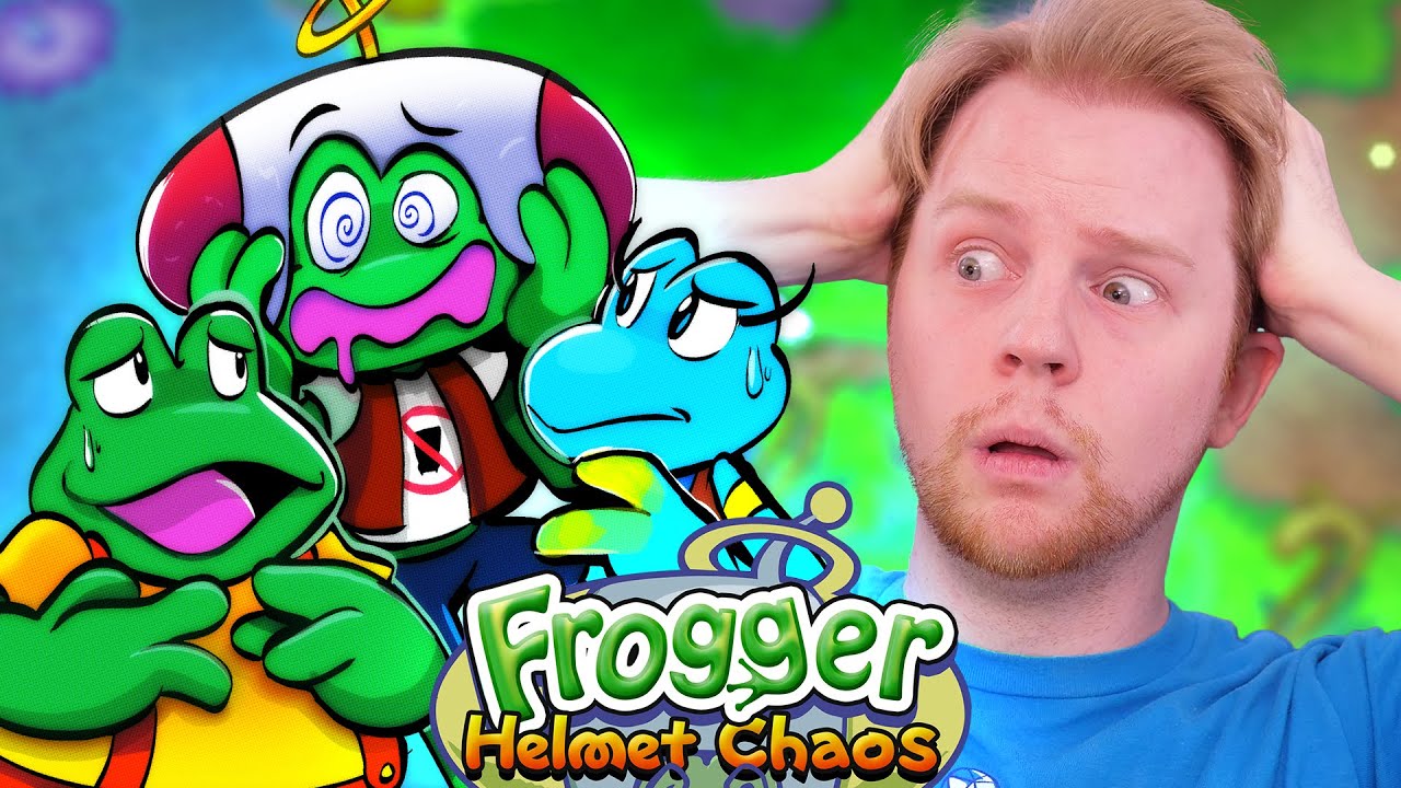 Frogger Helmet Chaos - Nitro Rad