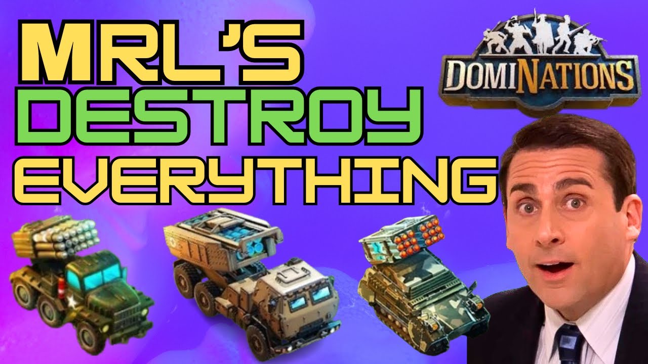 Using FULL MRL's is CRAZY Fun! - DomiNations