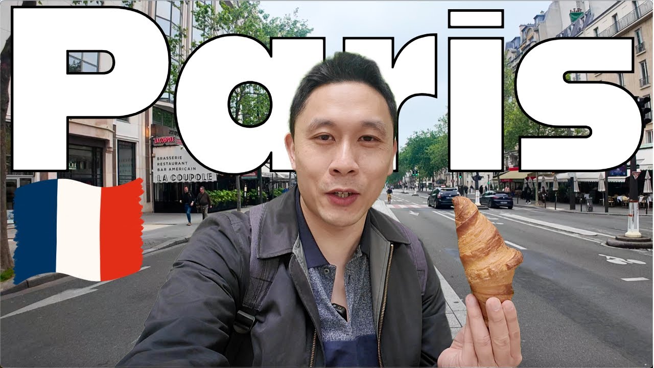 I Fly to Paris to try Croissants - But got STUCK in the Metro! 🇫🇷