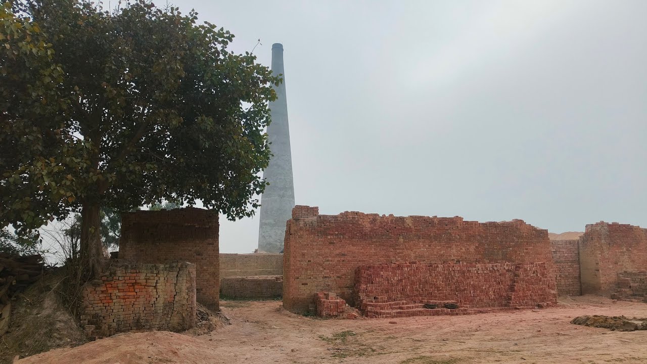 Bhatte par eet bhari ka kaam 