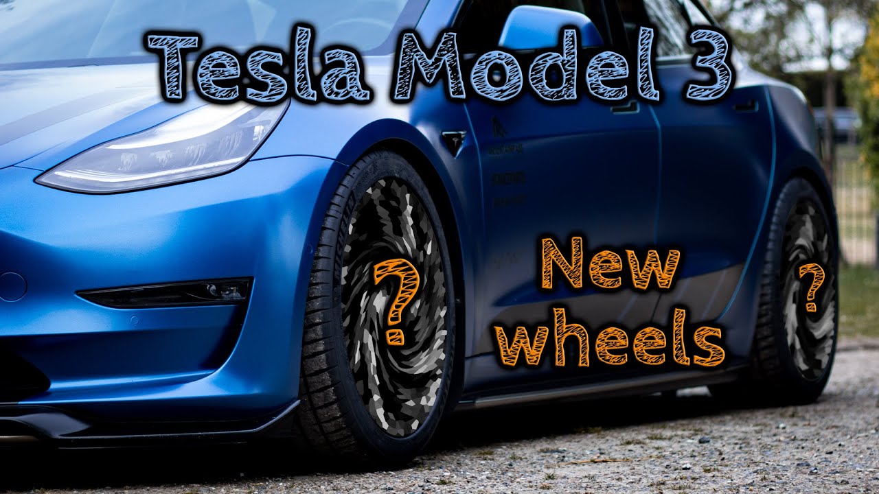 Tesla Model 3 - New wheels reveal