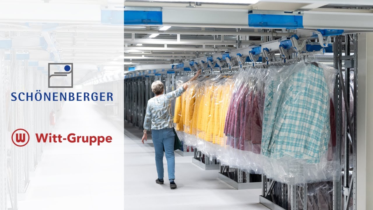 Witt Gruppe - Hängefördertechnik im Wareneingang, Lager und Warenausgang