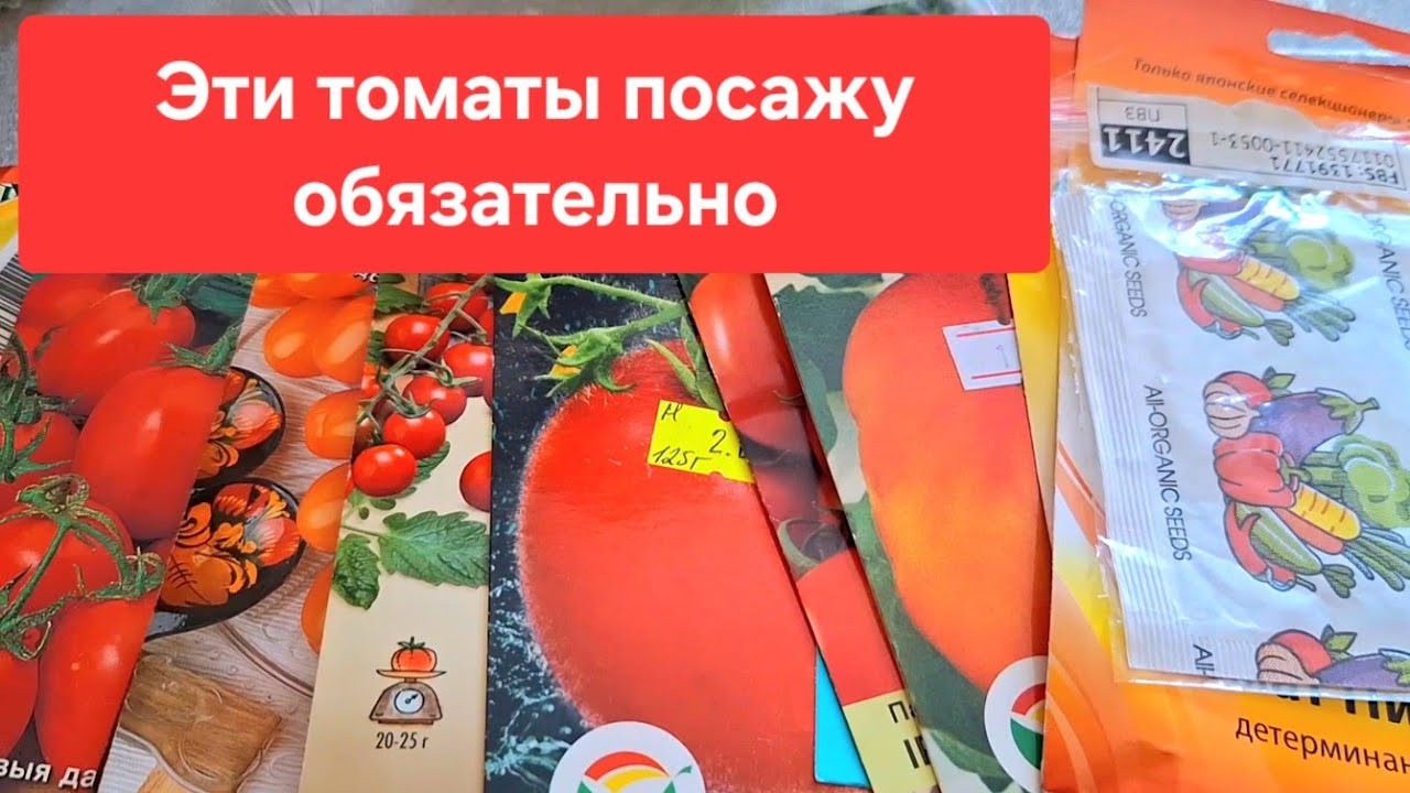 Какие перцы и томаты уже сею Беларусь
