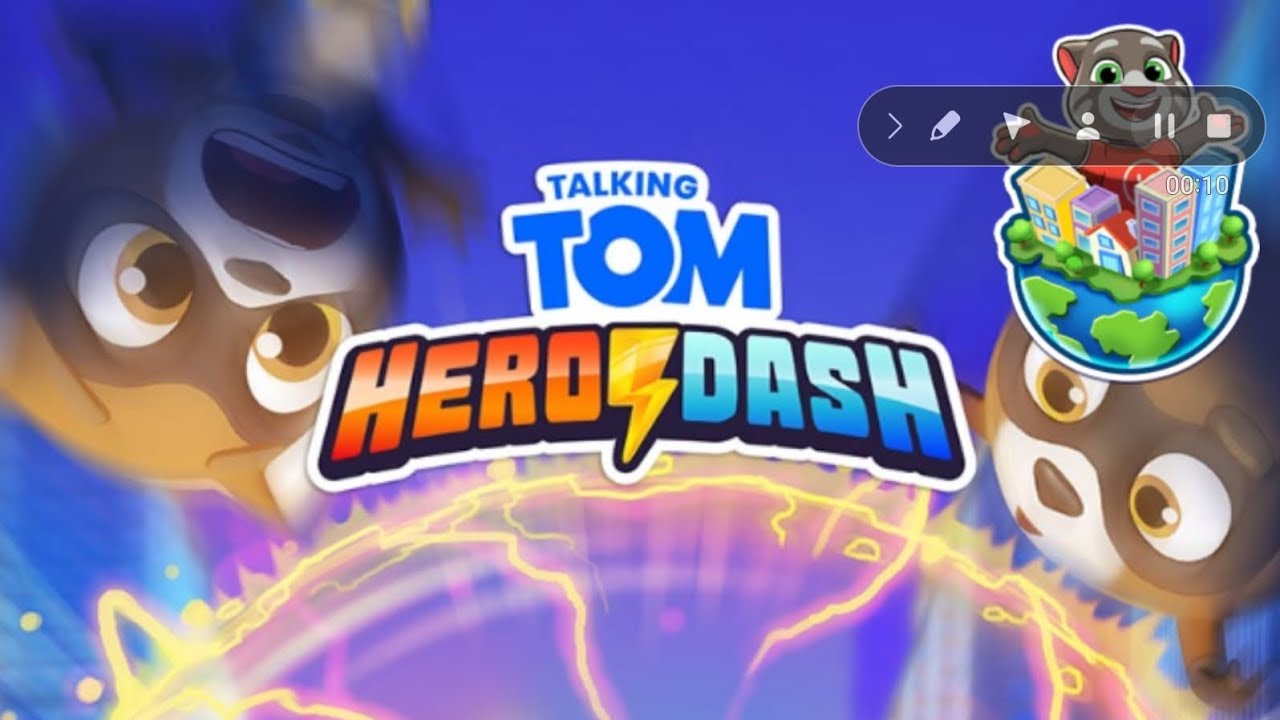 Playing tom hero dash part 3