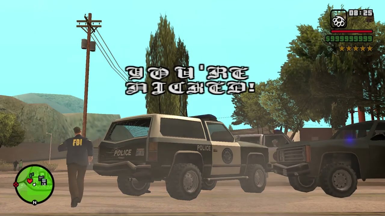 GTA San Andreas - "You're Nicked!" Compilation #5