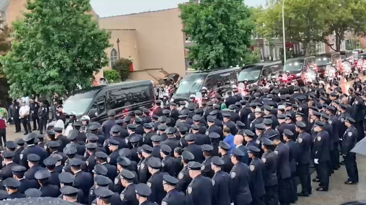 Funeral held for slain NYPD officer Didarul Islam