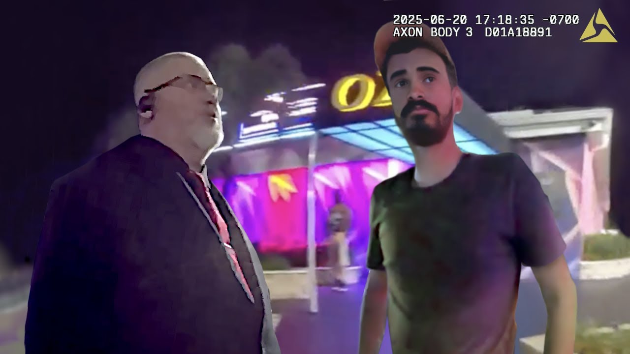 Стриптизерша отказывается от секса, саудовец звонит 911. BODYCAM