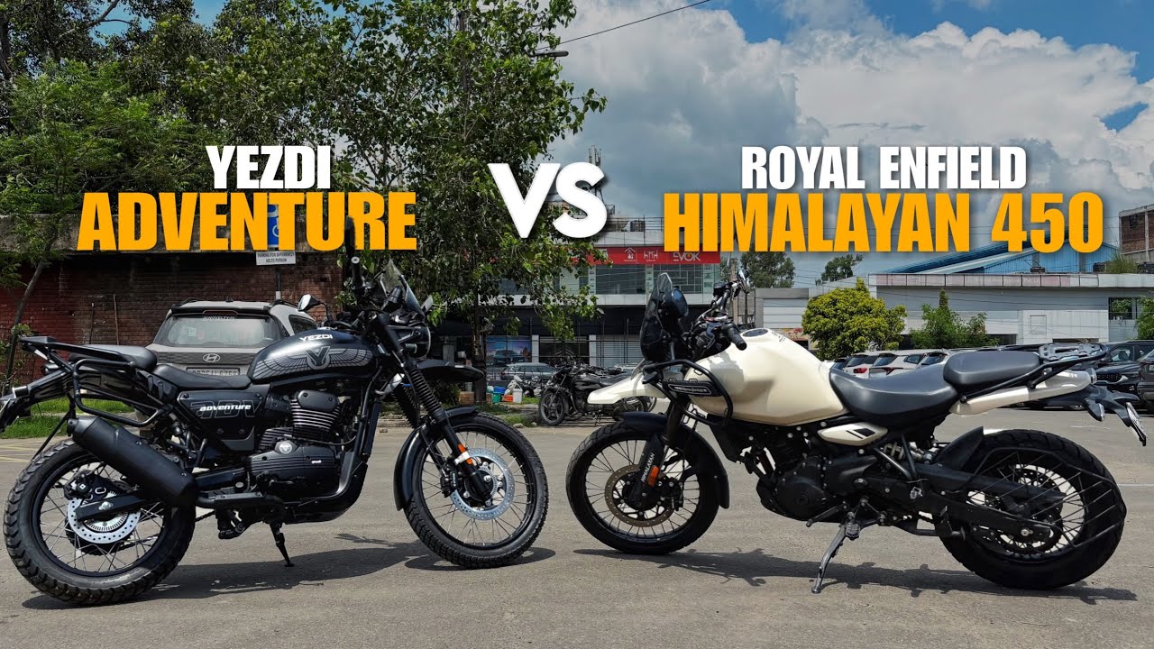 Yezdi Adventure 2025 vs Himalayan 450 - Best Adventure Bike?