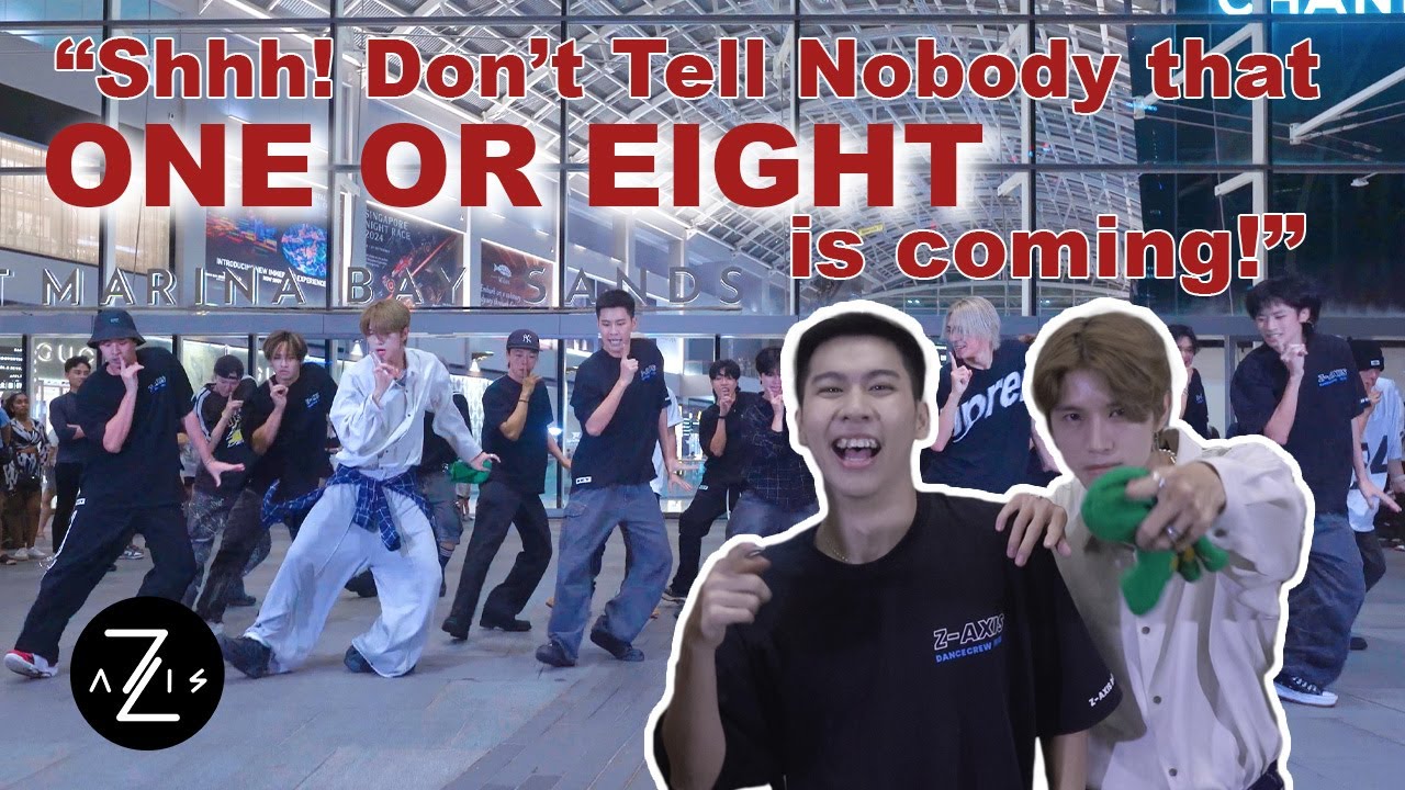 Shhh! Don't tell nobody that ONE OR EIGHT is coming! | 1OR8 x Z-AXIS SURPRISE COLLABORATION