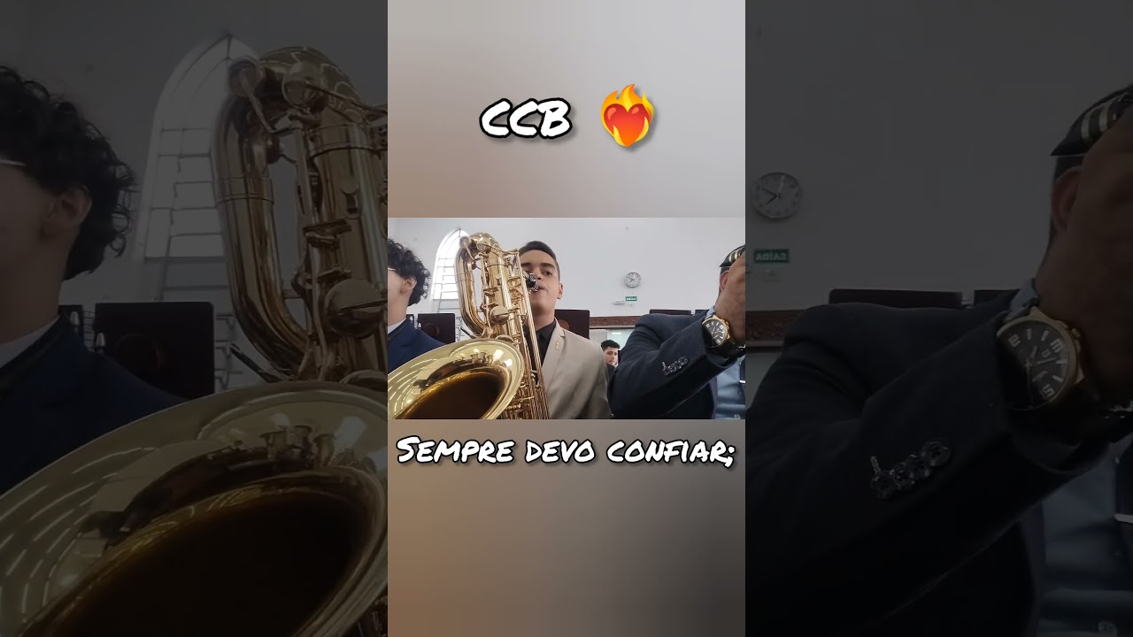 escuta só o som desses barítonos no hino 270 CCB🔥 encontro de sax grave 11 barítonos 🔥 