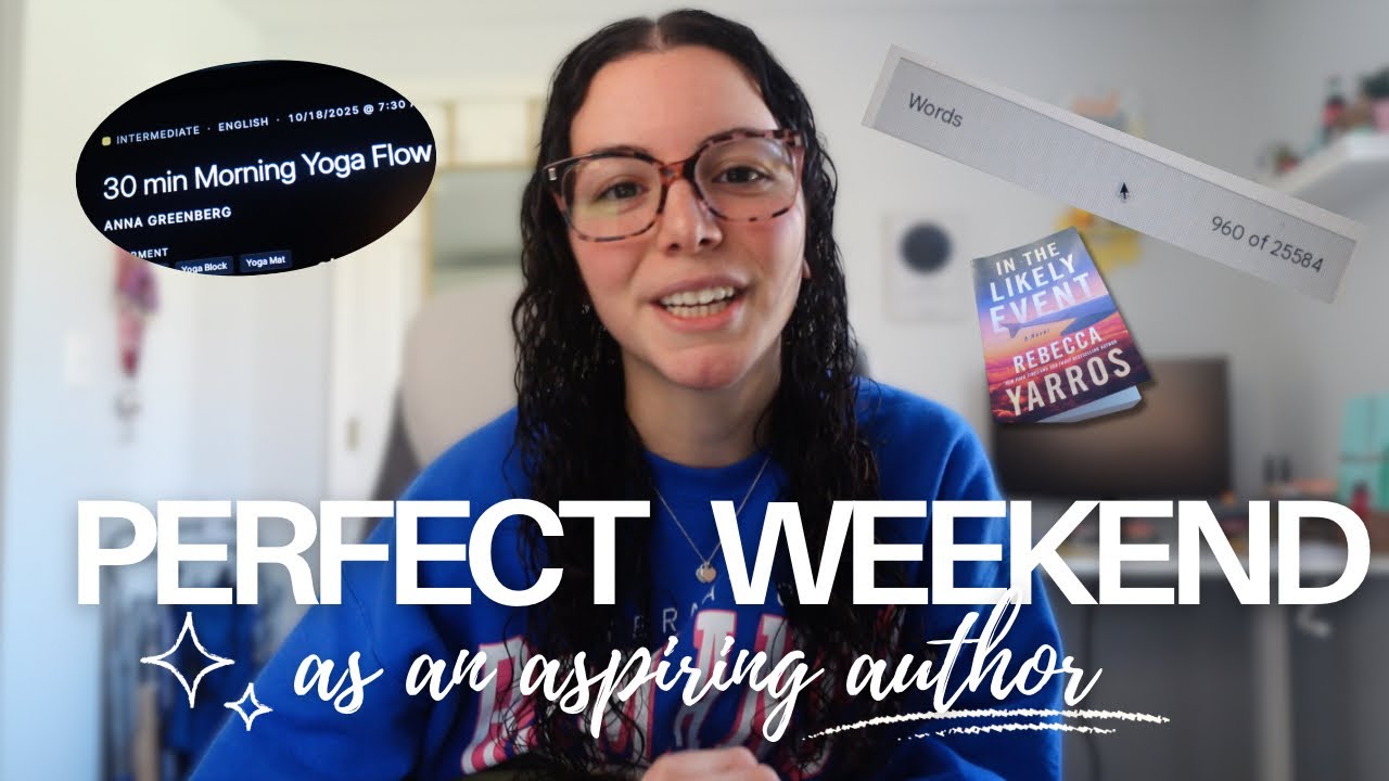 cozy mornings in my life as an aspiring author ✍🏻 | writing vlog 