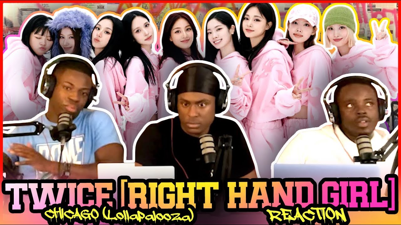 TWICE (트와이스 ) [ RIGHT HAND GIRL ] CHICAGO (Lollapalooza) | Reaction