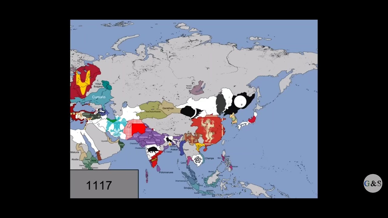 ASIA Map 3200bc-2023