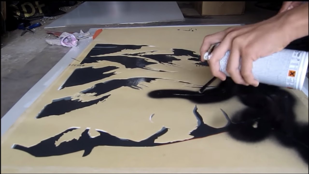 How to make a multi-layered stencil