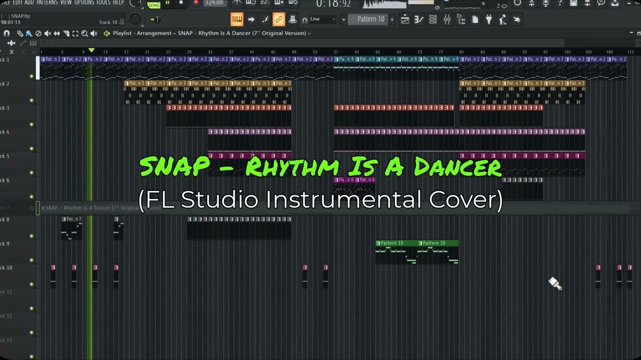 Snap - Rhythm Is A Dancer (FL Studio Instrumental Cover)