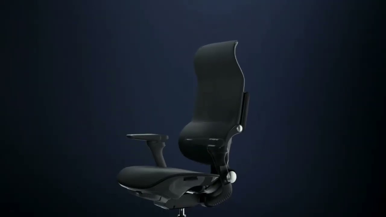 Obis Zephyr 24/7 Heavy-Duty Ergonomic Chair with Footrest & Reclining (136KG Capacity)