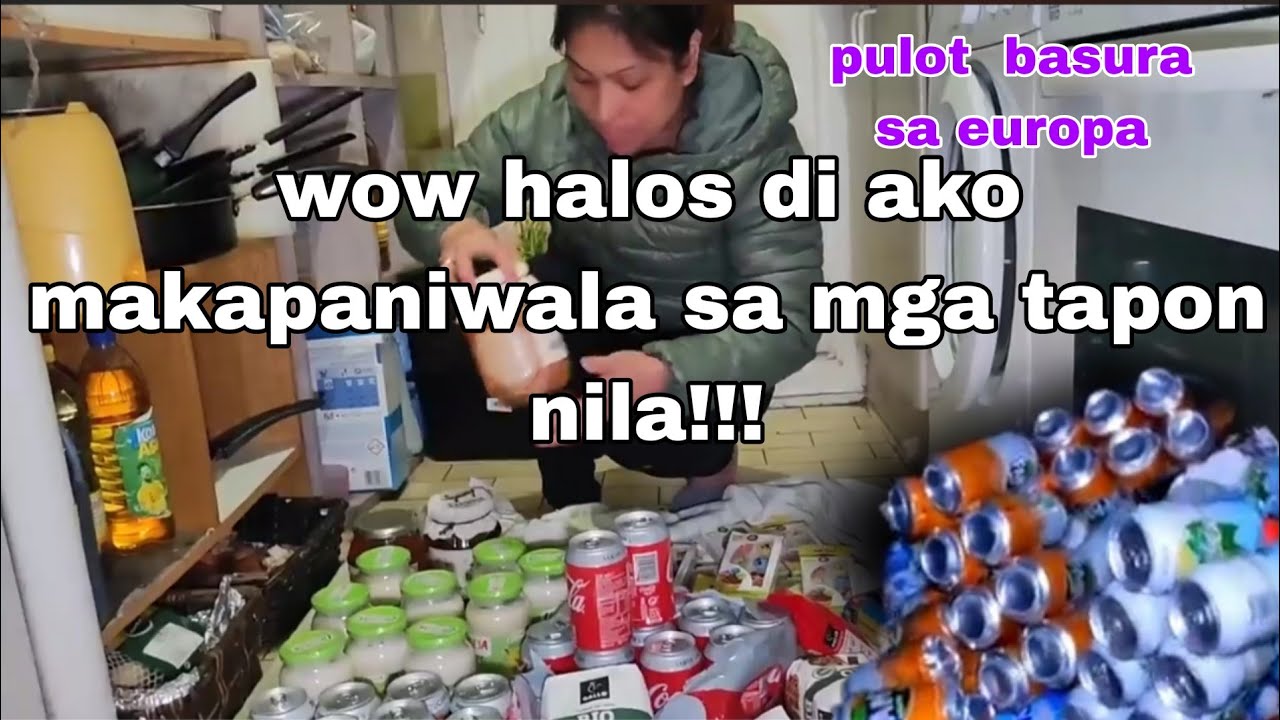 Dumpster diving  GABUNDOK  ANG MGA TAPON !!| PULOT BASURA | PINAY  BASURERA
