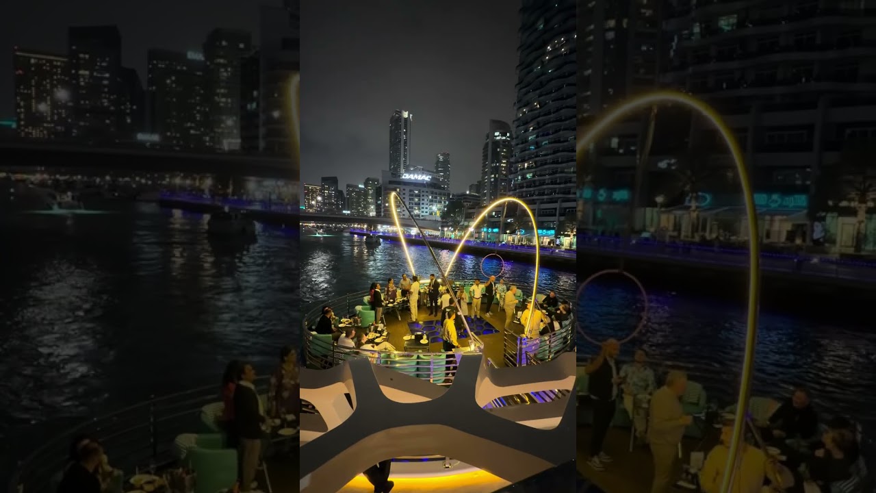 Limousine ride and cruise #minivlog #youtuber #friends #partymusic #dubai #cruise #vlog 