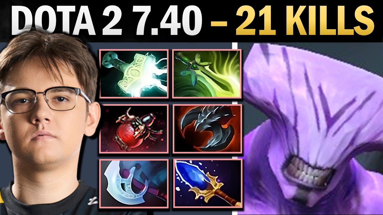 Faceless Void Pro Carry with Aghanims and Butterfly - Dota 2 Gameplay