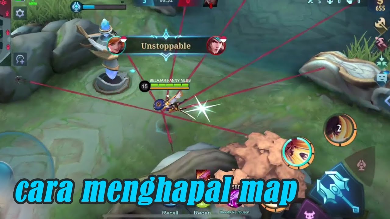 Tutorial Hero Fanny Pemula - Cara Cepat Menguasi Map Pakai Fanny