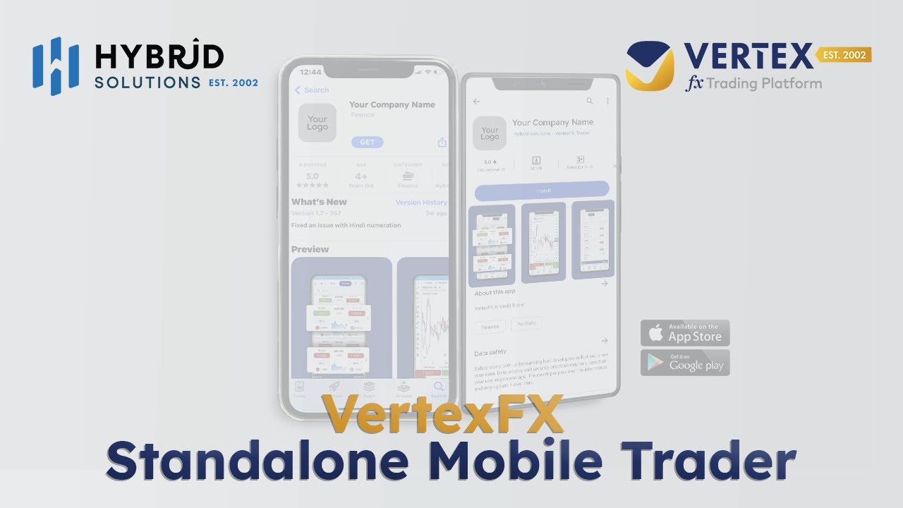 VertexFX Standalone Mobile Trading Application