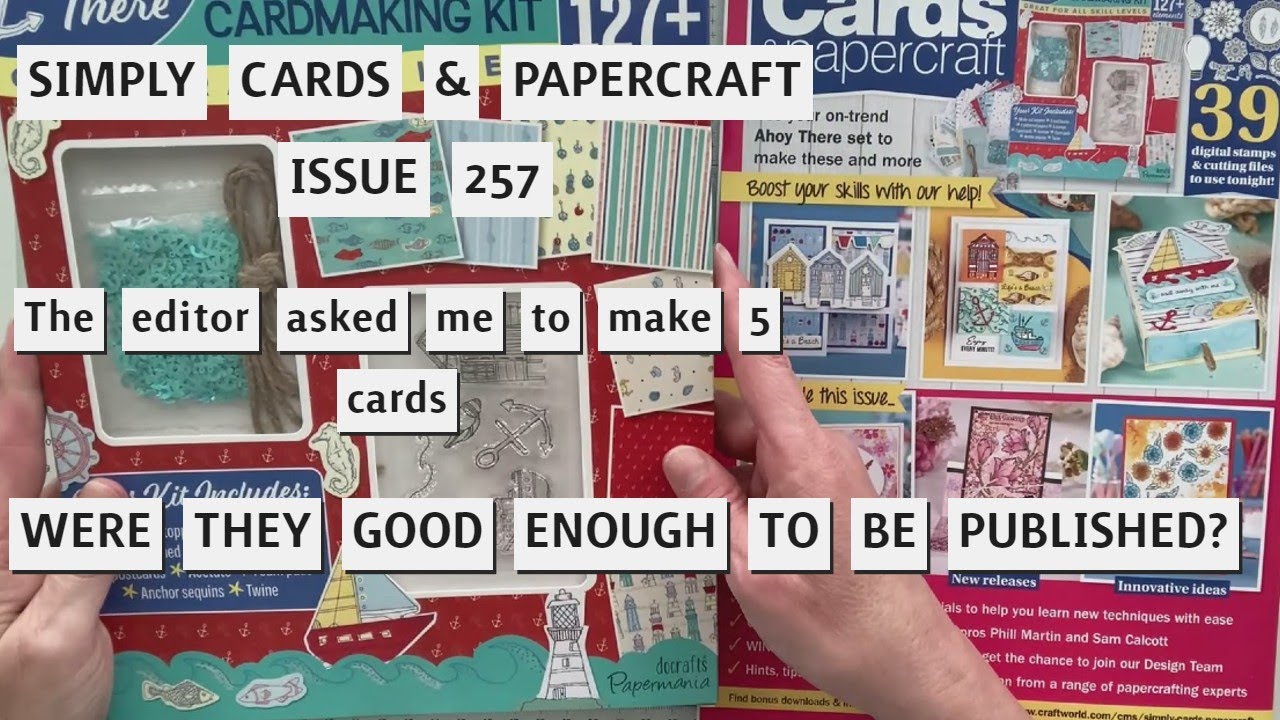 Simply Cards & Papercraft 257 ~ Quick Flick Through ~ What Did I Make for a Feature?