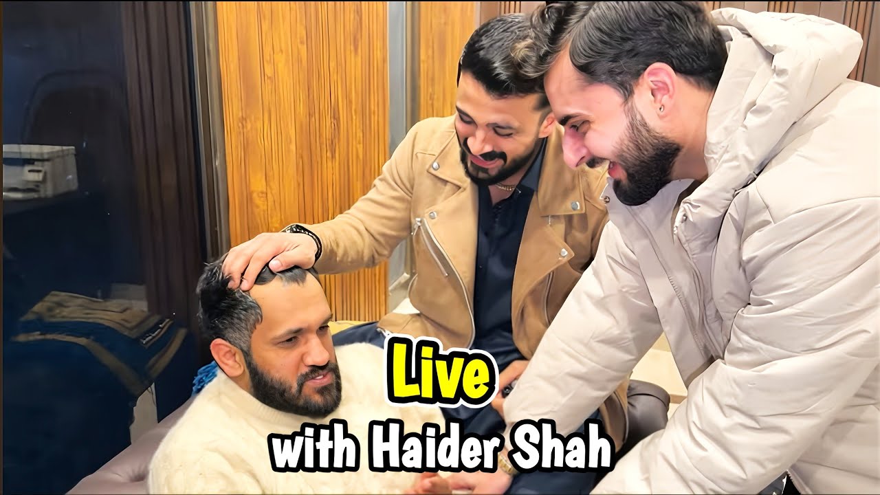 Haider Shah is Back | Live with Haider Shah and Rajab Butt | 25 January