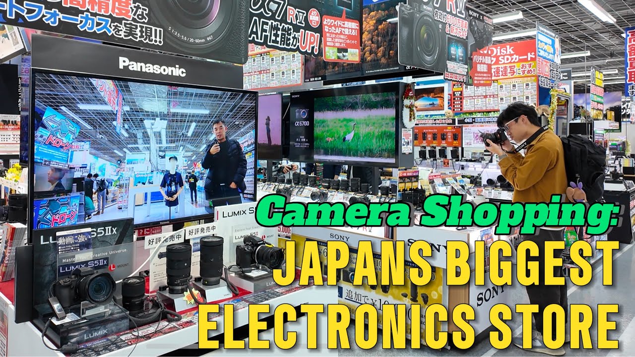 Camera Shopping at Japan’s Biggest Electronics Store