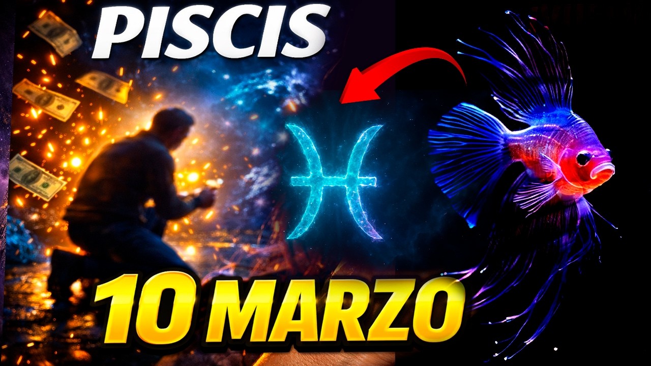 🚨 PISCIS ✨ 10 DE MARZO: Llorarás Al Escuchar Esto 😭 ALGUIEN Vuelve De Rodillas y Tu Vida CAMBIA  ✨💸🔮