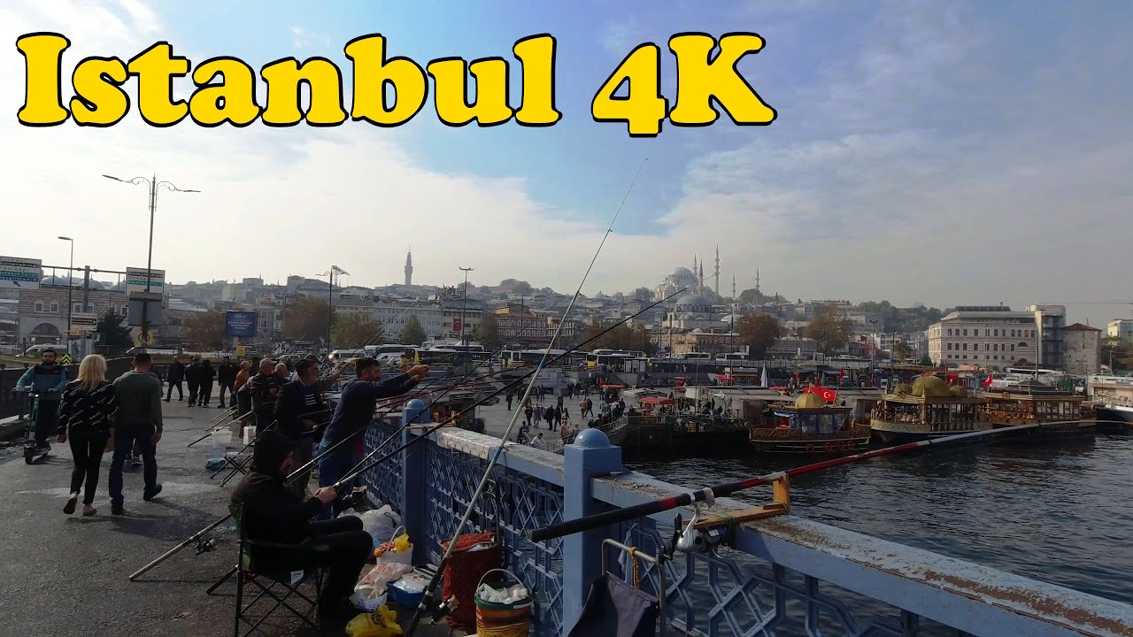 Istanbul, Turkey. Walking tour [4K].