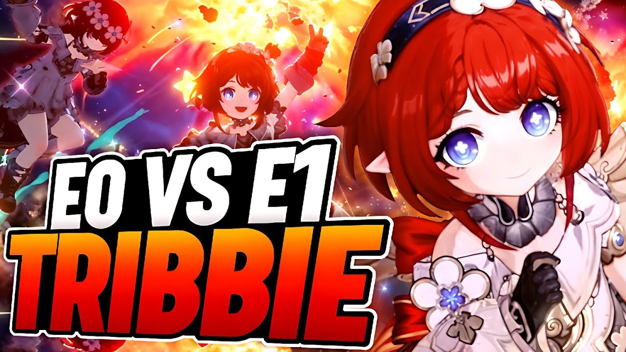 ¿REALMENTE VALE TANTO LA PENA?🔥 PRUEBAS CON TRIBBIE E0 vs E1 - Honkai Star Rail
