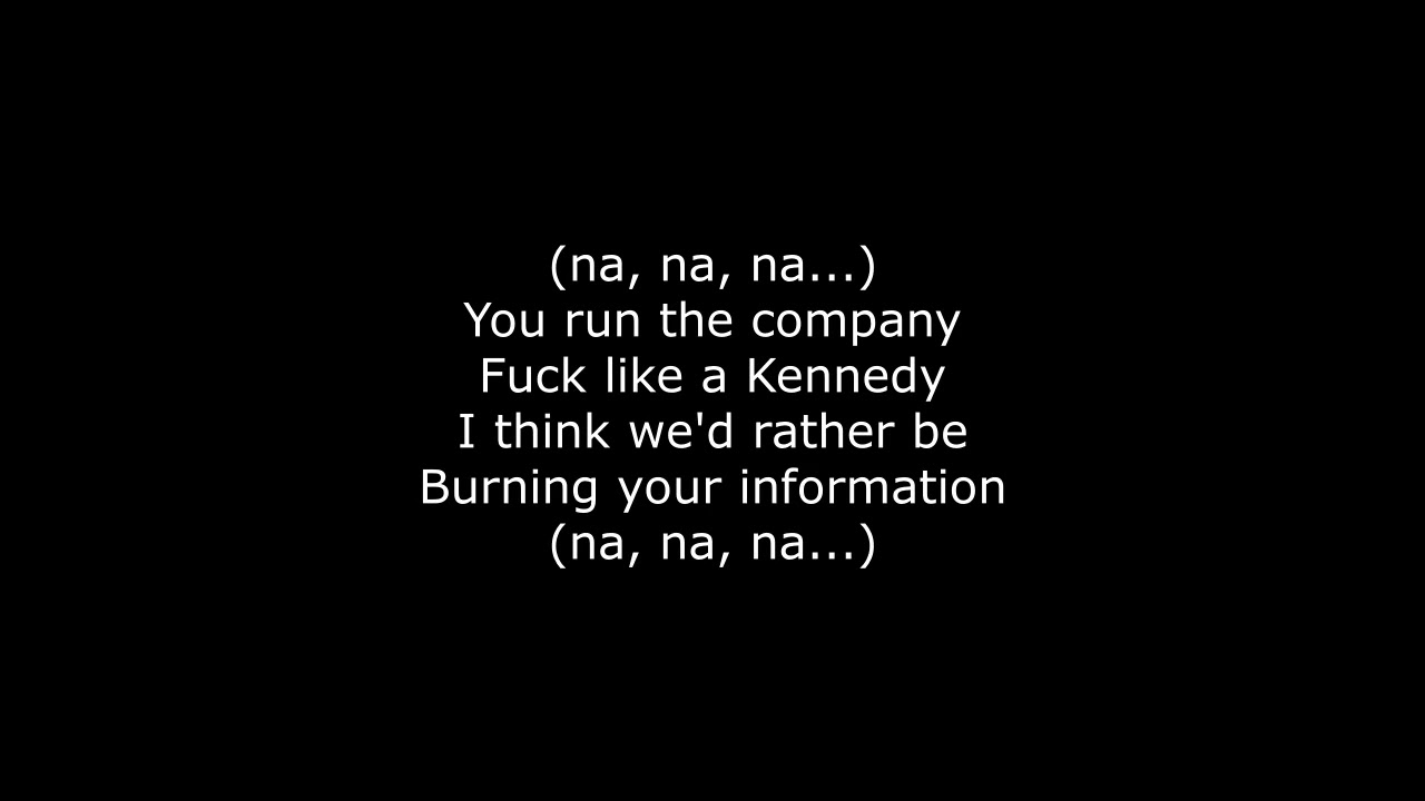 My Chemical Romance - Na Na Na (Lyrics)