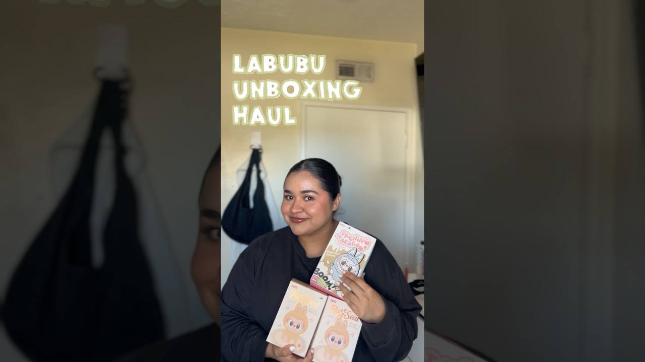 #labubuthemonsters #labubuhaveaseat #labubumacarons #labubu #unboxing