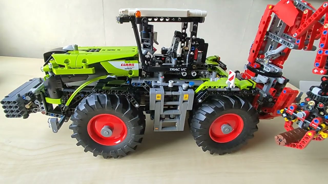 Lego Technic 42054 Claas Xerion 5000 Funktionstest