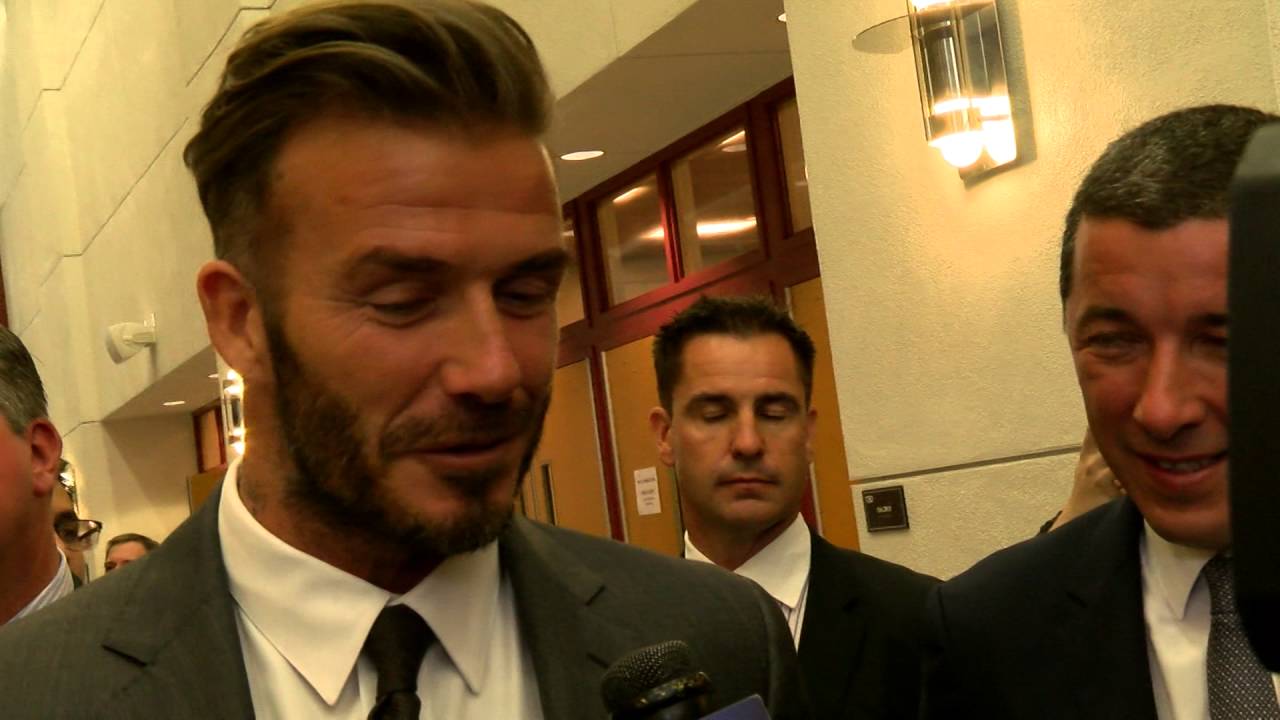 DAVID BECKHAM IN LAS VEGAS TO BRING NEW STADIUM TO LAS VEGAS