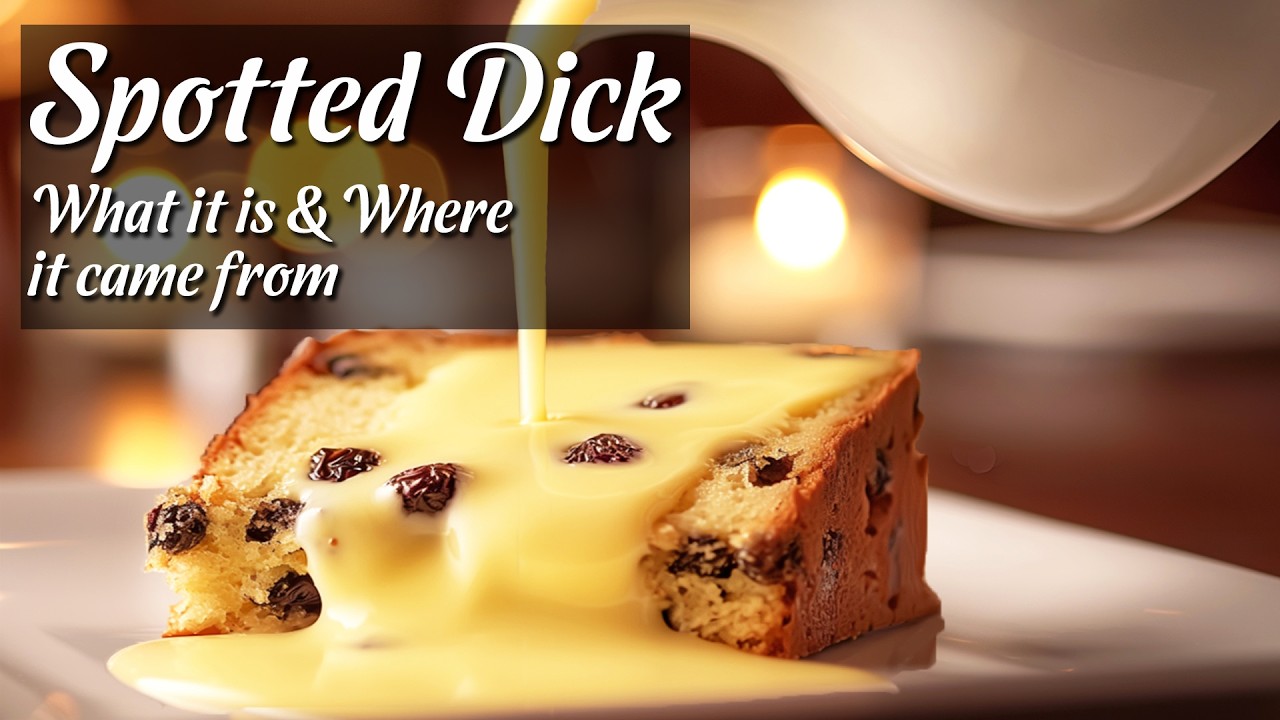 Traditional Spotted Dick: Delicious Dessert, Unfortunate Name ;)