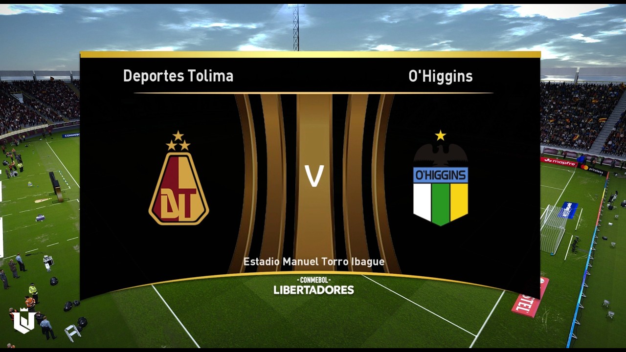 Deportes Tolima vs O'Higgins ● Copa Libertadores ● Gameplay Pes 2021