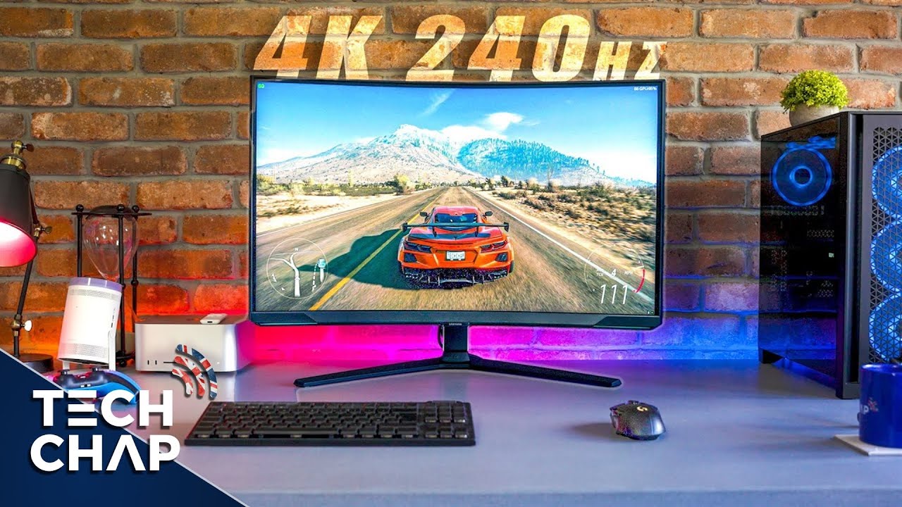 World's First 4K 240hz MiniLED Gaming Monitor! 🔥 [Samsung Odyssey Neo G8]