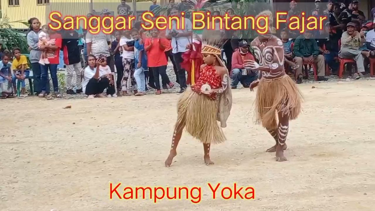 Sanggar Bintang Fajar Kampung Yoka//HUT Kampung Yoka yang ke 66..