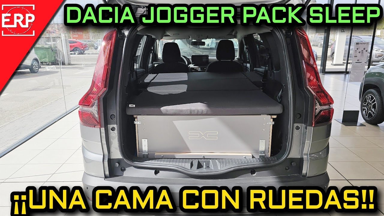PACK SLEEP para CAMPERIZAR el DACIA JOGGER / ¡¡Convierte el coche en una CAMA!!
