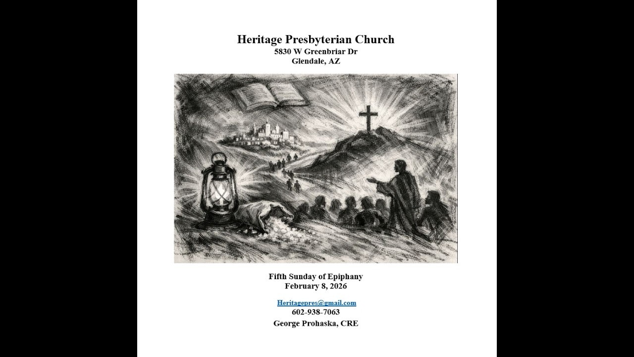 February 8, 2026 Sermon
