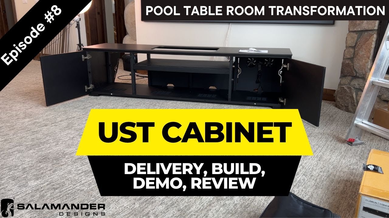The BEST Cabinet For Your New UST (Ultra Short Throw) Projector - Epson LS800