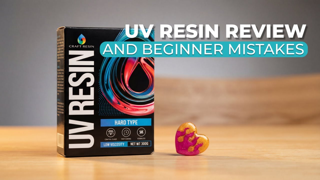Craft Resin UV Resin: Basics and Common Mistakes