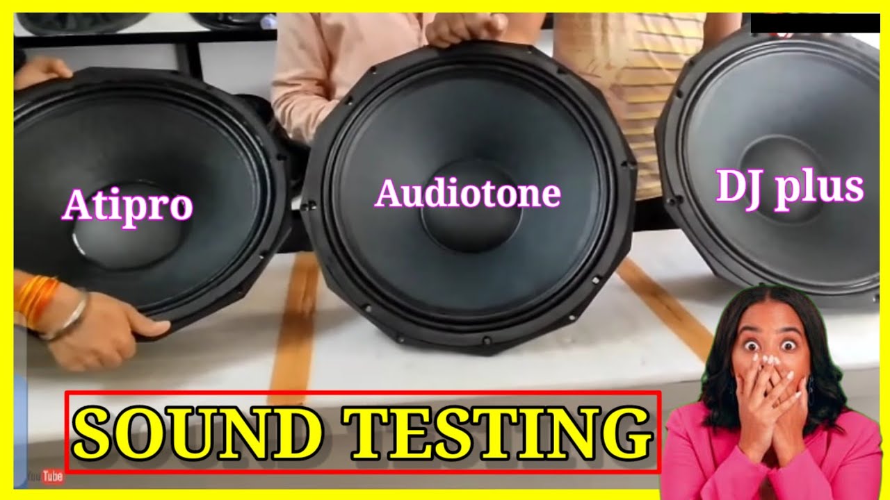 Atipro vs Audiotone vs DJ plus sound testing ✅✅❤️