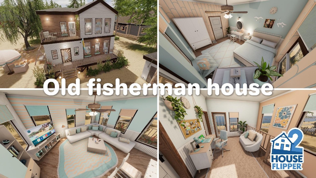 🏠 House Flipper 2 - Old fisherman house 🎣 (custom job)