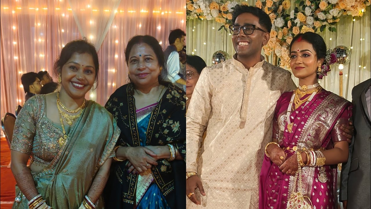 মৌমা দাসের ভাইয়ের বিয়ে